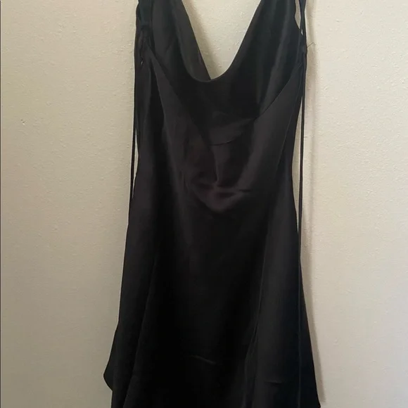 Black Show Me A Good Time Slip Dress - Picture 6 of 7